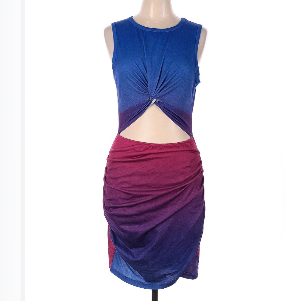 Brand, new Peekaboo, tight, stretchy, dress, size large